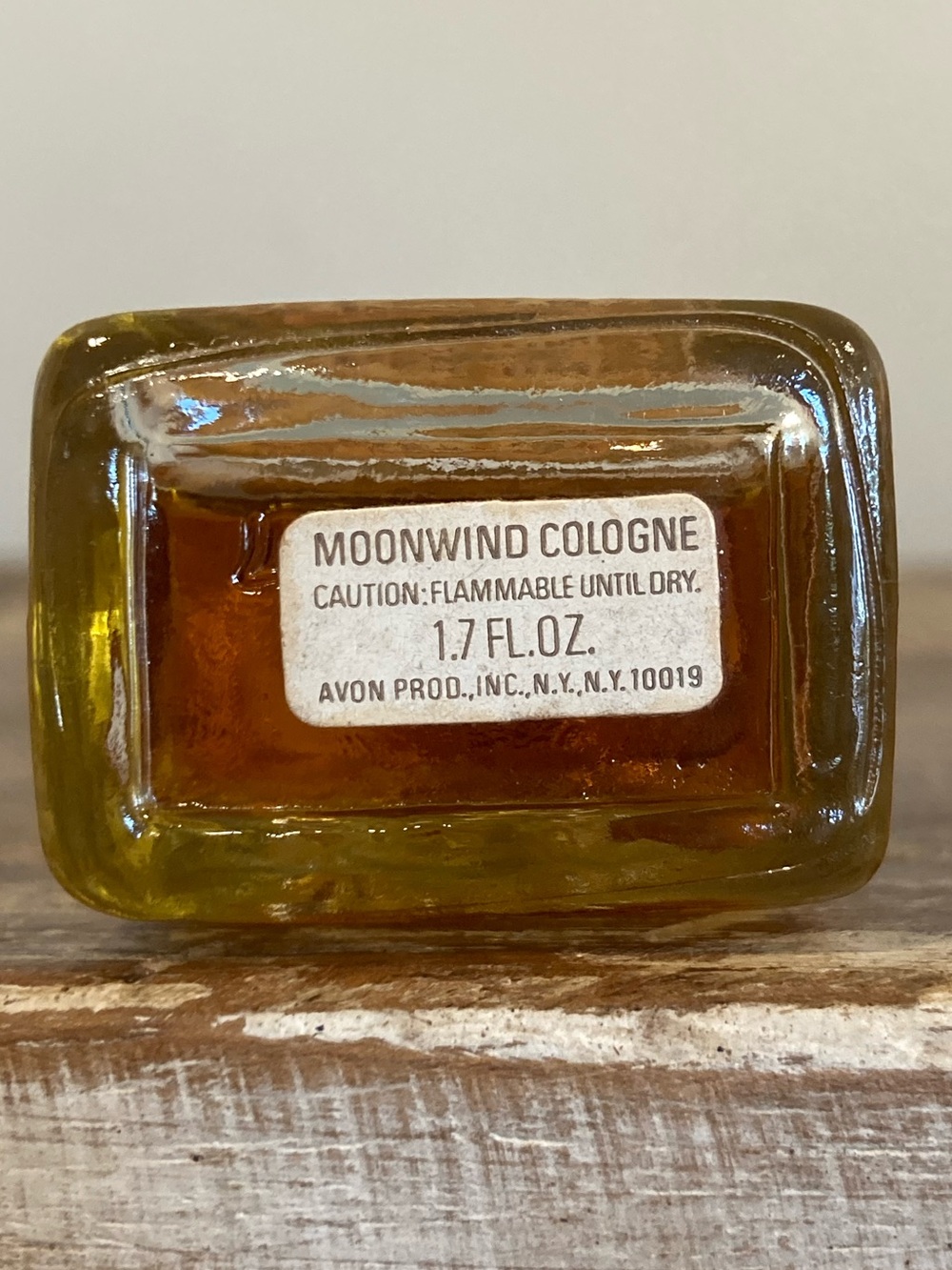 Vintage Avon Moonwind Cologne California Perfume Co. Glass Perfume Bottle 1.7oz - Picture 12 of 15